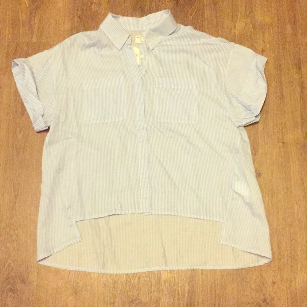The Blue Shirt Shop - Blue/White Striped Tee